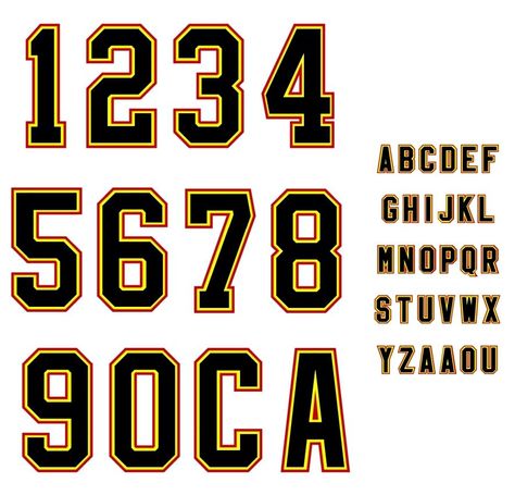 Sports Numbers Font, Free Sports Fonts, Number Fonts Free, Number Tattoo Fonts, Fancy Cursive, Jersey Font, Tattoo Man, Sports Numbers, Number Fonts