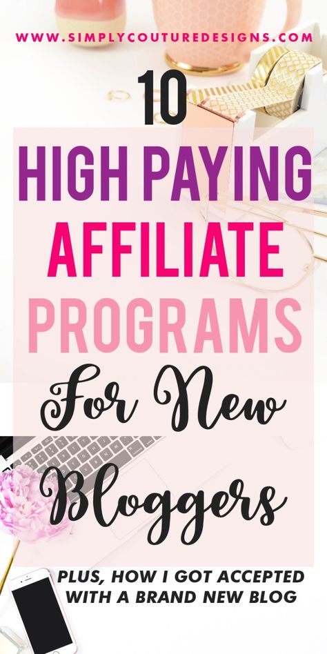 Affiliate programs for new bloggers | Find out how I got accepted into 10 high paying affiliate programs for new bloggers with a brand new blog Memory Hacks, Best Affiliate Programs, Wealthy Affiliate, Beginner Blogger, Affiliate Marketing Strategy, Blogging 101, Social Media Jobs, Affiliate Marketing Programs, Income Ideas