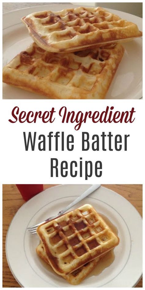 Homemade Waffle Mix Recipes, Best Waffle Batter Recipe, Easy Waffle Batter, Make Ahead Waffle Batter, Waffle Batter Recipe Easy, Best Waffle Recipe Homemade, Waffles Breakfast Ideas, Breakfast Nuggets, Waffle Recipes Homemade