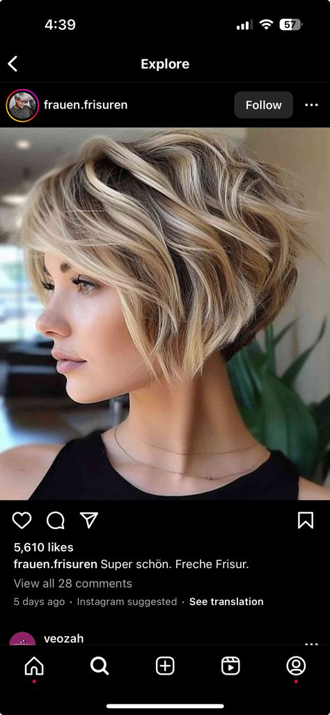 Bob With Peekaboo Color, Root Stretch, Peekaboo Color, Blonde Bobs, Blonde Bob, Short Cuts, Hair Dos, Blonde Highlights, Cute Hairstyles