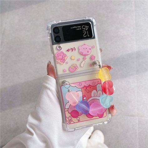 Package 1x Phone case Phone Cases Clear, Flip Phone Aesthetic, Marble Pattern Design, Capas Samsung, Z Flip 4, Z Flip 3, Girly Phone Cases, Iphone Obsession, Samsung Products