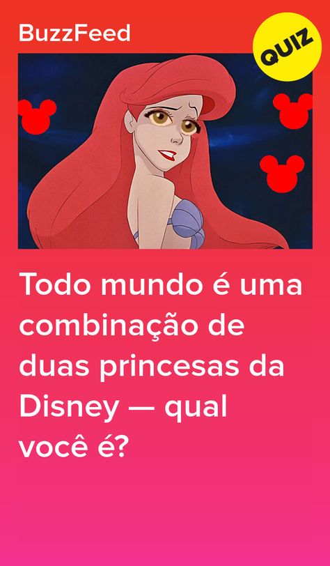 Todo mundo é uma combinação de duas princesas da Disney — qual você é? Buzz Feed, Viking Culture, Buzzfeed Quizzes, Disney Studios, Buzzfeed, Vikings, Disney, Memes, Fictional Characters