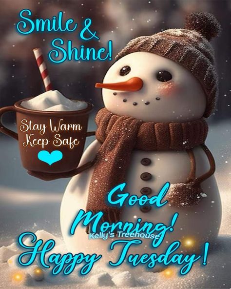 Good Morning Tuesday Wishes, Good Morning Dog, Winter Blessings, Tuesday Greetings, Tuesday Blessings, Best Christmas Wishes, Good Morning Tuesday, Birthday In Heaven, Weekday Quotes