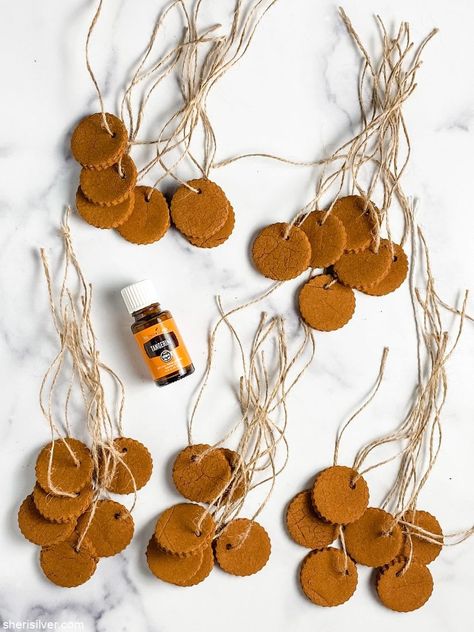 cinnamon diffuser tags | Sheri Silver - living a well-tended life... at any age Cinnamon Air Freshener Diy, Hygge Crafts, Herbal Alchemy, Cute Car Air Freshener, Car Air Freshener Diy, Farm Recipes, Diy Cinnamon, Cinnamon Ornaments, Homemade Air Freshener