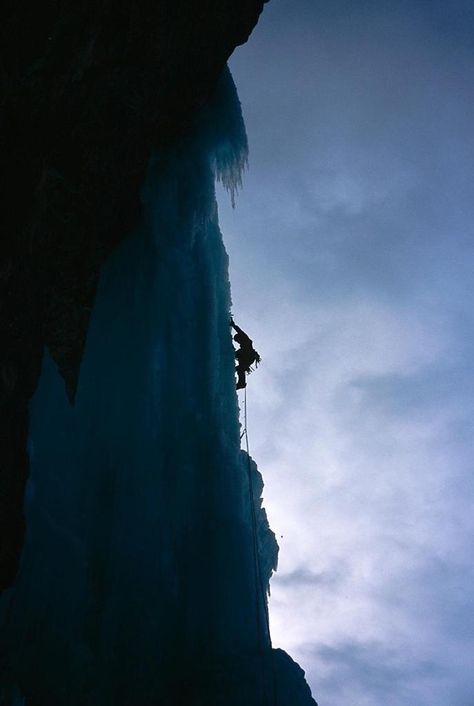 Ice climbing in the Canadian Rockies Ice Climbing Aesthetic, Iceland Aesthetic, Ice Climber, Dnd Oc, West Coast Trail, Utah Hikes, Mountain Wallpaper, Colorado Hiking, Ice Climbing