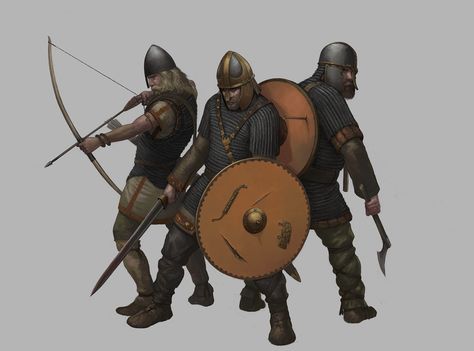 Mount And Blade Bannerlord, Saxon History, Crimson Clover, Anglo Saxon History, Historical Warriors, Viking Culture, Historical Armor, Armadura Medieval, Early Middle Ages