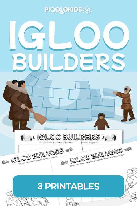 This activity will introduce elementary students to the fascinating world of igloos and the resilient Inuit people who call them home. #creativity #artintegration #socialstudies #elementary Inuit Clothing, Social Studies Printables, Meaningful Activities, Inuit People, Arts Integration, Social Studies Activities, Arctic Circle, Printable Activities, Social Studies