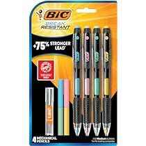 Bic Mechanical Pencils, Pack For School, Best Pencil, Led Pencils, Type Of Writing, Body Smells, Writing Utensils, Paper Mate, Pencil Writing