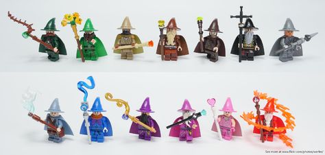 Elemental Mage Collection | A series of figures using every … | Flickr Shadow Mage, Lego Wizard, Water Mage, Ice Mage, Fire Mage, Lego Pokemon, Lego Knights, Lego Army, Lego Sculptures