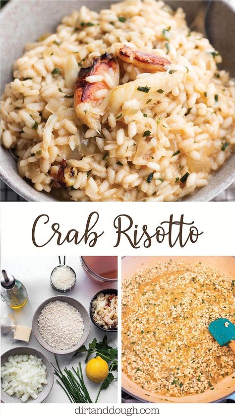 Crab Risotto Recipes, Real Crab Meat Recipes, Fresh Crab Meat Recipes, Crab Claw Meat Recipes, Fresh Crab Recipes, Crab Dinner Recipes, Recipes With Crab, Imitated Crab Recipes, Coastal Recipes