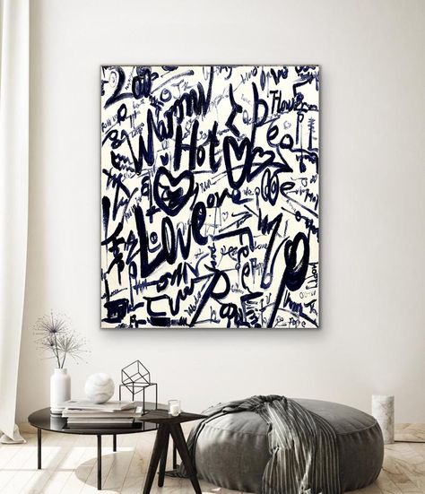 Love Canvas Painting, Oversized Canvas Art, Extra Large Canvas Art, Painting Dark, Large Canvas Painting, Large Abstract Wall Art, Large Oil Painting, Large Canvas Wall Art, Black And White Painting