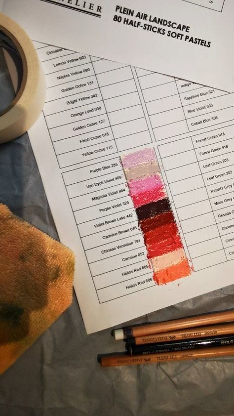 https://auberginesunflower.etsy.com/listing/1575148933/sennelier-80-soft-pastels-plein-air Sennelier 80 Landscape Plein Air Soft Pastel Swatch DIY Swatch / Colour Chart Sennelier Soft Pastels download. This is the N132235 80 Plein Air - Landscape Sennelier Soft Pastels list in a blank table formatted chart for you to swatch. Violet Brown, Plein Air Landscape, Colour Chart, Yellow Ochre, Blue Violet, Keep Track, Lemon Yellow, Color Swatches, Color Chart