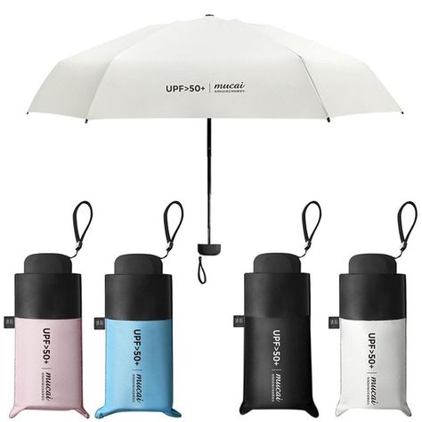 Anti-UV Pocket Mini Umbrella Rain Women Windproof Durable 5 Folding Sun Umbrellas Portable Sunscreen Female Parasol Uv Protection Umbrella, Foldable Umbrella, Small Umbrella, Mini Umbrella, Compact Umbrella, Shade Umbrellas, Travel Umbrella, Rain Protection, Rain Umbrella