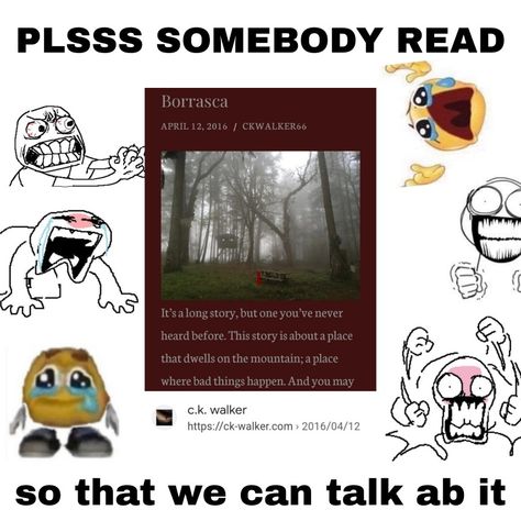 borrasca ck walker meme; creepypasta thriller horror book podcast recommendation; #real Fiction Podcast Recommendations, Horror Book Recommendations, Wholesome Horror, Media Recommendations, Horror Writing, Podcast Recommendations, Horror Podcast, 100 Books To Read, Best Horror Movies