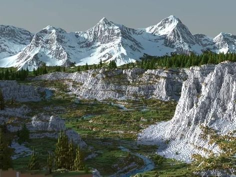 Minecraft Landscaping, Minecraft Nature, Minecraft Terrain, Minecraft Biome, Minecraft Creatures, Minecraft Landscape, Uss Missouri, Cool Minecraft Creations, City Layout