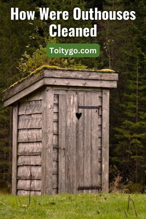 Outhouses Clean Simple Outhouse Plans, Cute Outhouse, Diy Outhouse, Off Grid Bathroom, Outhouse Ideas, Outdoor Shower Enclosure, Choose One, Shower Enclosure, Outdoor Shower