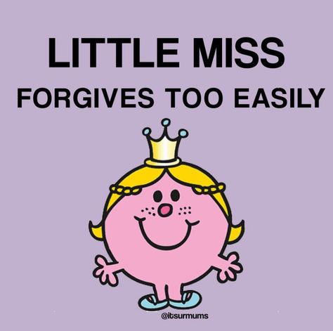 Lil Miss Characters Mean, Little Miss Loves Her Boyfriend, Little Miss Relatable, Little Miss Quotes, Little Miss Overthinker, Lil Miss Characters, Little Miss Memes, Little Miss Characters, Missing Quotes