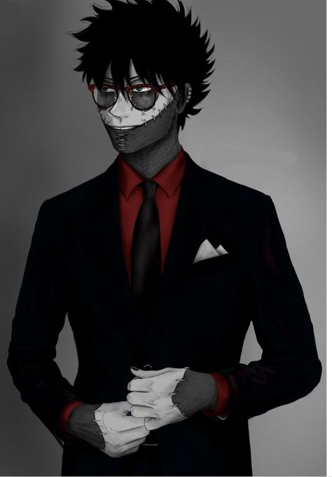 League Of Villains Bnha Fanart, Dabi With Glasses, Mha League Of Villains Fanart, Dabi In A Suit, Dabi Hot Wallpaper, Dabi Hawks, New Year's Day, Suit Up, Hawks