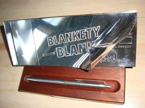 'Blankety Blank' cheque book and pen! Blankety Blank, Blank Cheque, Les Dawson, Cheque Book, Book And Pen, 1980s Tv, 1990s Nostalgia, 1980s Childhood, 90s Memories