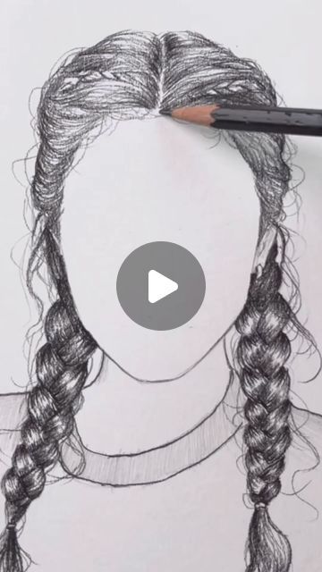 Beautiful Pencil Sketches, Scene Drawing, Drawing Course, Beautiful Sketches, Sketching Techniques, Portrait Sketches, Learn Art, Beautiful Lady, Girl Sketch