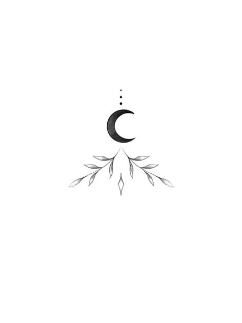 Sternum Moon Tattoo, Women Sternum Tattoo, Artemis Tattoo, Underboob Tattoo Designs, Themed Tattoos, Small Chest Tattoos, Boho Tattoos, Tattoo Templates, Inspiration Tattoos