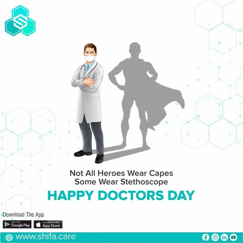 Nursing Day Poster, Happy Doctor's Day, Doctors Day Quotes, Independence Day Greetings, Happy Doctors Day, Making A Business Plan, National Doctors Day, Digital Marketing Quotes, Energy Logo