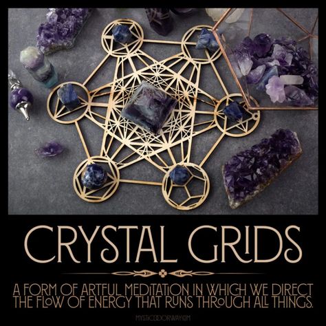 Metatrons Cube Crystal Grid, Crystal Grids Layout Templates, Crystal Grids Layout, Crystal Grids For Beginners, Crystal Grid Template, Witchcraft Knowledge, Automatic Writing, Herbal Witch, Crystal Mandala