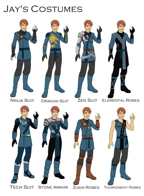 Jay's Costume design by joshuad17.deviantart.com on @DeviantArt Lego Ninjago Halloween Costume, Lego Ninjago Halloween, Ninjago Costume, Ninja Suit, Jay Ninjago, Ninjago Memes, Lego Ninjago Movie, Lego Ninjago, Avatar The Last Airbender