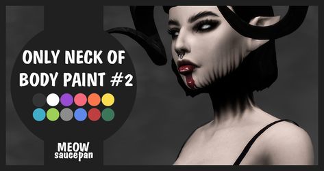 For those who needed only painted neck :3 Enjoy~~ Custom thumbnails Located in tattoo category Available for teen-elder/female-male     DOWNLOAD (SFH) The Sims 4 Cc Neck Tattoo, The Sims 4 Neck Tattoo, Ts4 Creepy Cc, Sims 4 Wearwolves Cc, Sims 4 Cc Neck Tattoo, Sims 4 Neck Tattoo Cc, Black Neck Tattoo, Blackout Neck Tattoo, Sims 4 Cc Monster