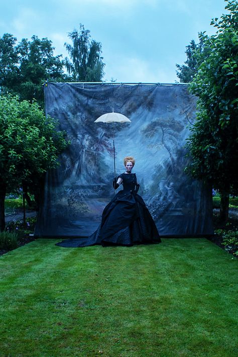 TILDA SWINTON - Tim Walker ph. for W magazine (2023) Louis Vuitton Dress, Marcus Black, Fashion Fantasy, Tim Walker, John Singer Sargent, Tilda Swinton, W Magazine, Famous Photographers, Caravaggio