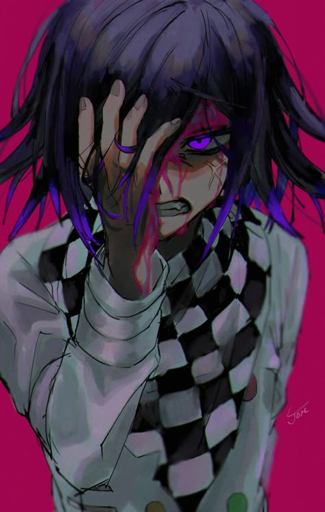 Kokichi Fanart, Books Wattpad, Wattpad, Google Search, Media, Purple, Books, Twitter, Anime