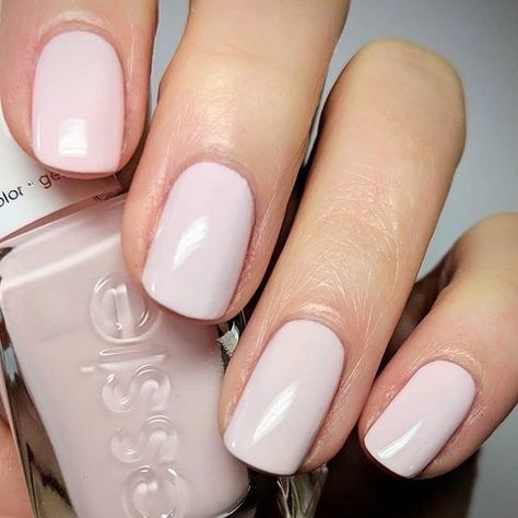 this close-up though  obsessed with your #matteroffiction #gelcouture mani @lacqaholic! Wedding Day Nails, Couture Nails, Essie Gel Couture, Pink Gel Nails, Gel Couture, Essie Gel, Nail Envy, Essie Nail Polish, Essie Nail