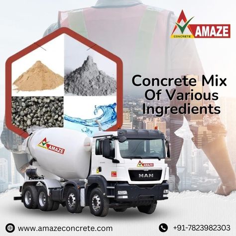 Mix Concrete, Pamphlet Design, Concrete Design, Construction Paper, Creative Ads, Construction Company, Construction Materials, Custom Homes, Cement