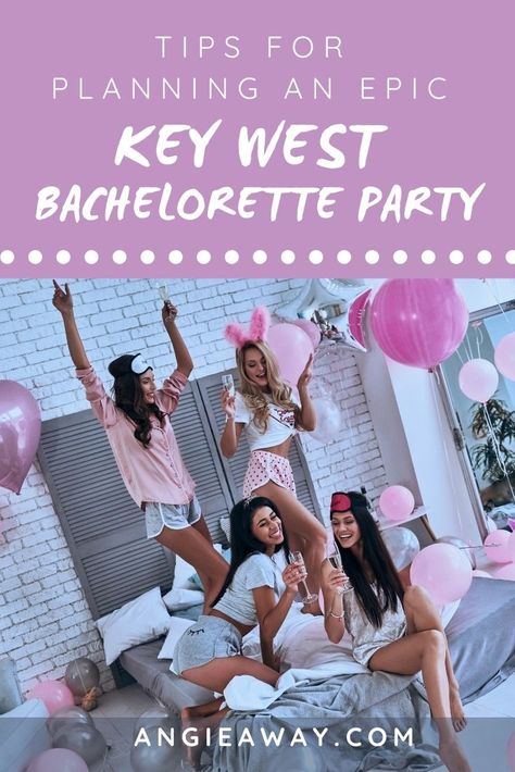 Have you ever planned a bachelorette party? It can be a real chore if everyone has different ideas of how it should play out. But when you plan a destination bachelorette party in a place like Key West, Florida, the options are endless and there's something for everyone. Pack your wedding party and come on down to the Southernmost Point of the USA! #Wedding #TravelUSA #FloridaTravel Bachelorette Party Location Ideas, Bachelorette Party Key West, 2023 Bachelorette, Key West Bachelorette Party, Key West Bachelorette, Bachelorette Locations, Destination Bachelorette Party, Bachelorette Party Locations, Destination Bachelorette