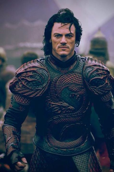 "Dracula Untold" (2014) Luke Evans Dracula, Human Centipede, Gideon Cross, Dracula Untold, Vlad The Impaler, Dragon Armor, Vampires And Werewolves, Batman Begins, Leather Armor