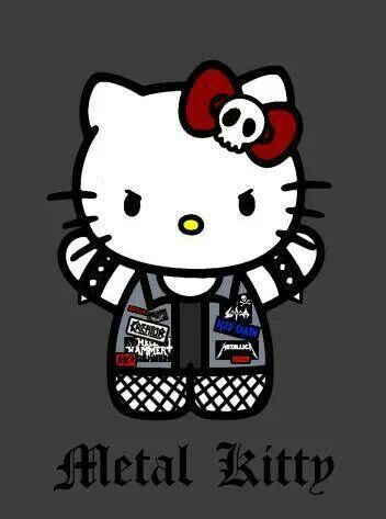 Love it Gangsta Hello Kitty, Uk Icon, Tenacious D, Superhero Wall, Hello Kitty Tattoos, Custom Car Decals, Hello Glow, Charmmy Kitty, Hello Kitty Images