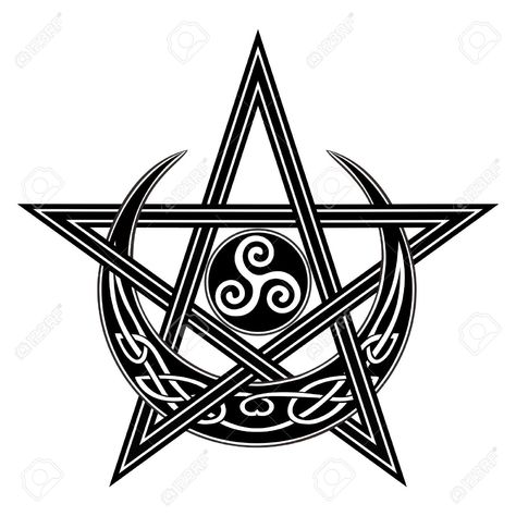 Elements Artwork, Pentagram Tattoo, Spiral Symbol, All Seeing Eye Tattoo, Pagan Tattoo, Witchcraft Symbols, Full Hand Tattoo, Wiccan Tattoos, Digital Graphics Art