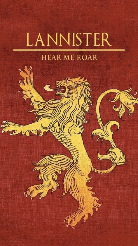 Lannister Sigil, Got Lannister, Lannister Lion, Leon Logo, Game Of Thrones Images, Game Of Thrones Tattoo, Game Of Thrones Facts, Game Of Thrones Poster, House Lannister