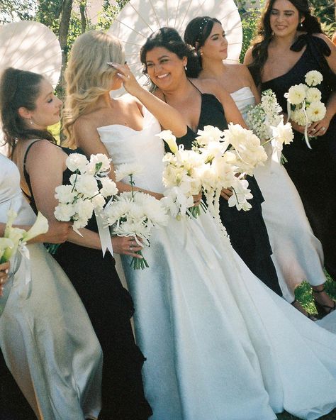 ⁣ Absolutely loving the one flower variety for each bridesmaid trend, hopefully it’s here to stay! ✨ #bridesmaids #bridesmaid #bouquet #bridesmaidbouquet #wedding #weddinginspiration #weddingflowers #weddingflorist #coloradowedding #coloradoweddingflorist #bridalstyle Each Bridesmaid Different Bouquet, Flower Variety, Bridesmaid Bouquet White, One Flower, Floral Ideas, Bridesmaid Flowers, Wedding Florals, Colorado Wedding, Bridesmaid Bouquet