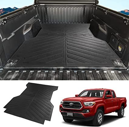 Bomely Fit 2005-2023 Toyota Tacoma Bed Mat Truck Bed Liner for 6ft Long Bed 2022 Tacoma Accessories (6ft Long Truck Bed Mat) Tacoma Long Bed, Toyota Tacoma Accessories, 2023 Toyota Tacoma, Bed Models, Tacoma Accessories, Truck Bed Liner, Tacoma 2005, Rubber Mats, Short Bed