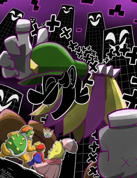 Nintendo Villains, Geeky Wallpaper, Mr Saturn, Mario Wii, Super Paper Mario, Mario Y Luigi, Mario Fan Art, Mario Stuff, Super Mario And Luigi