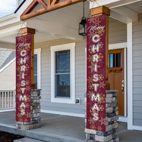 Diy christmas banner