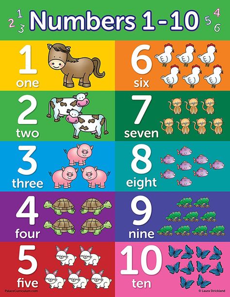 Amazon.com: 10 Educational Wall Posters For Toddlers - ABC - Alphabet, Numbers 1-10, Shapes, Colors, Numbers 1-100, Days of the Week, Months of the Year - Preschool Learning Charts, Birthday (18x24, PAPER): Industrial & Scientific Shapes Toddlers, Alphabet Chart Printable, Preschool Charts, Number Worksheets Kindergarten, Numbers Poster, Kindergarten Math Worksheets Free, Alphabet Chart, Number Chart, Preschool Math Worksheets