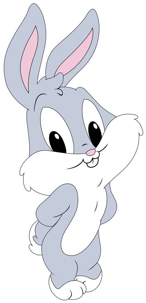 Baby Bugs Bunny, Funny Cartoon Drawings, Baby Cartoon Characters, Baby Disney Characters, Baby Cartoon Drawing, Bunny Drawing, Disney Art Drawings, Cartoons Png, Cute Cartoon Drawings