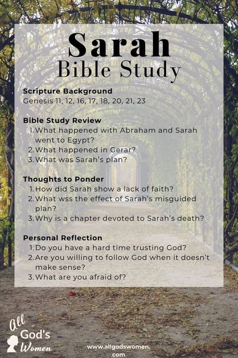 Sarah Bible Study questions Bible Topics For Women, Women Of Bible, Stories In The Bible To Read, Rebekah Bible, Sarah In The Bible, Sarah Bible, Stories In The Bible, Bible Studies For Women, Women In Ministry