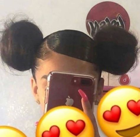 Hairstyle Cute Natural Hairstyles, Natural Hair Bun Styles, Quick Natural Hair Styles, Cute Curly Hairstyles, Girls Natural Hairstyles, 4c Natural Hair, Pelo Afro, Pretty Braided Hairstyles, Natural Curls Hairstyles