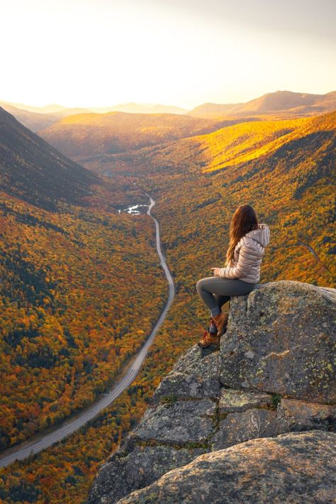 New Hampshire Fall, White Mountain National Forest, Fall Road Trip, Scenic Railroads, Breathtaking Places, Fall Hiking, Lake Placid, Fall Travel, Road Trip Itinerary