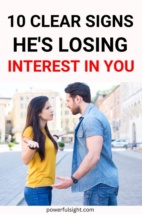 If you are confused as to whether a guy is still interested in you, here are clear signs he is losing interest in you. If You Lose Interest In Me Tell Me, How To Know If He’s Losing Interest, When A Guy Loses Interest, Signs A Guy Is Losing Interest, How To Know If A Guy Is Losing Interest, How Do You Know When A Guy Is Losing Interest, How To Tell If He Is Losing Interest, Signs He's Losing Interest, How To Tell If A Guy Is Losing Interest