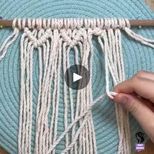 Diy Macrame Wall Hanging Tutorials, Macrame Butterfly, Butterfly Wall Hanging, Macrame Heart, Heart Coaster, Macrame Wall Hanging Tutorial, Viral Video, Butterfly Wall, Macrame Diy