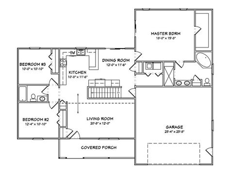 Floor Plan Cool House Plans, 10x12 Shed Plans, Lean To Shed Plans, Cool House, Unique House Plans, Run In Shed, Basement House Plans, House Plans 3 Bedroom, Ranch House Plan